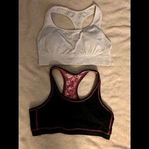 Girls sports bras